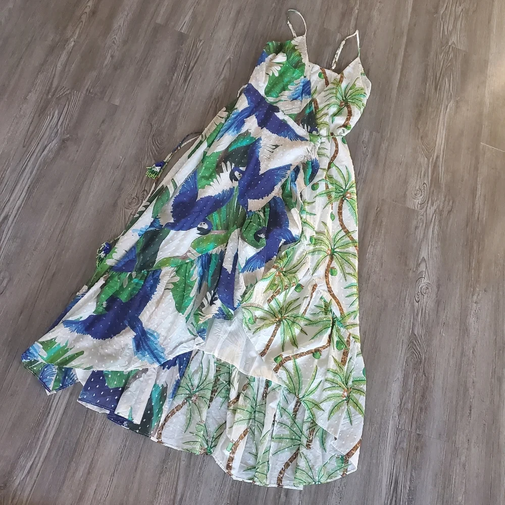 Farm rio mixed palm dress - Picture 5 of 7